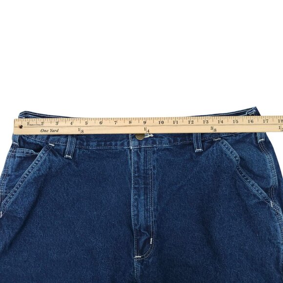 Carhartt Loose Original Fit Utility Jeans Mens 36 x 31.5 Dungarees B13 - DST - Picture 3 of 15